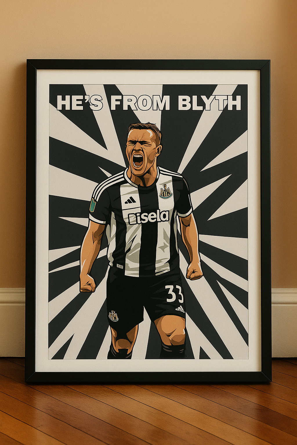 Dan Burn - He's From Blyth Poster Downloadable